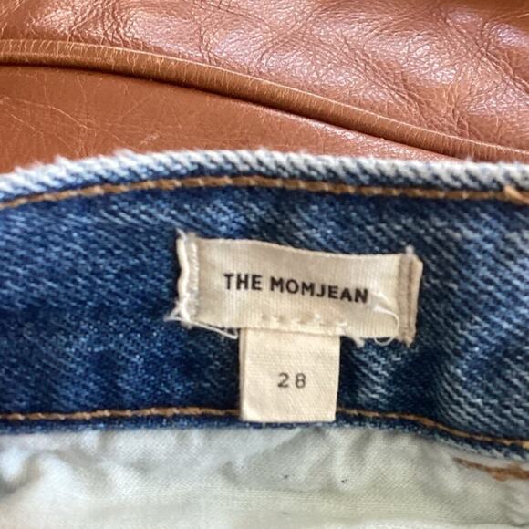 Madewell The Mom Jean Womens 28 Classic Preppy Light Wash Crop Denim Gorpcore - Picture 3 of 11